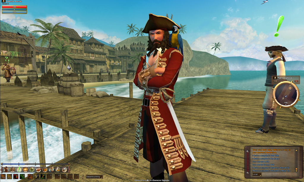 play free online pirate games